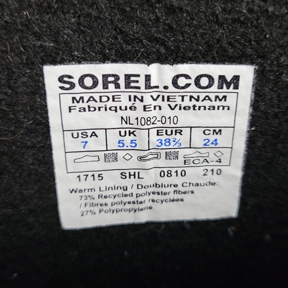 SOREL | Snowlion NL1082 waterproof removable felt lining winter boots - Picture 7 of 8